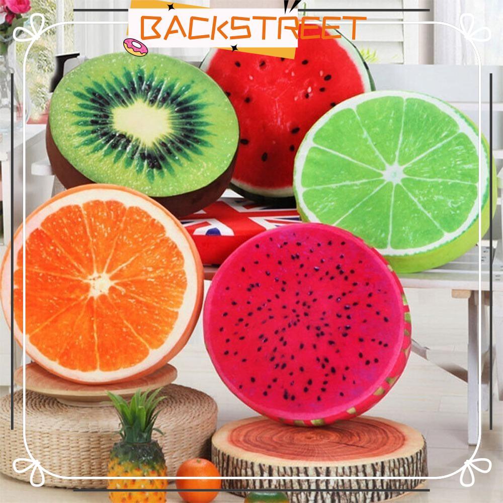 BACKSTAGE Fruit Seat Pads Office Soft Sofa Pillow Funny Garden Dining Outdoor Chair Cushions