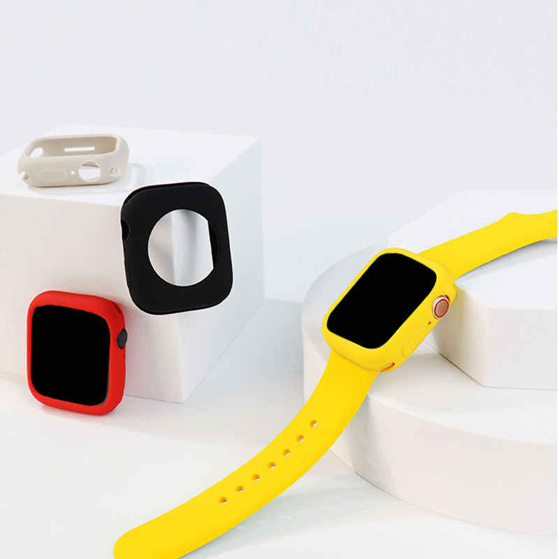 เคส กรณีกันชนยาง for Smartwatch Apple Watch SE Ultra 3 2 รูปที่ 3