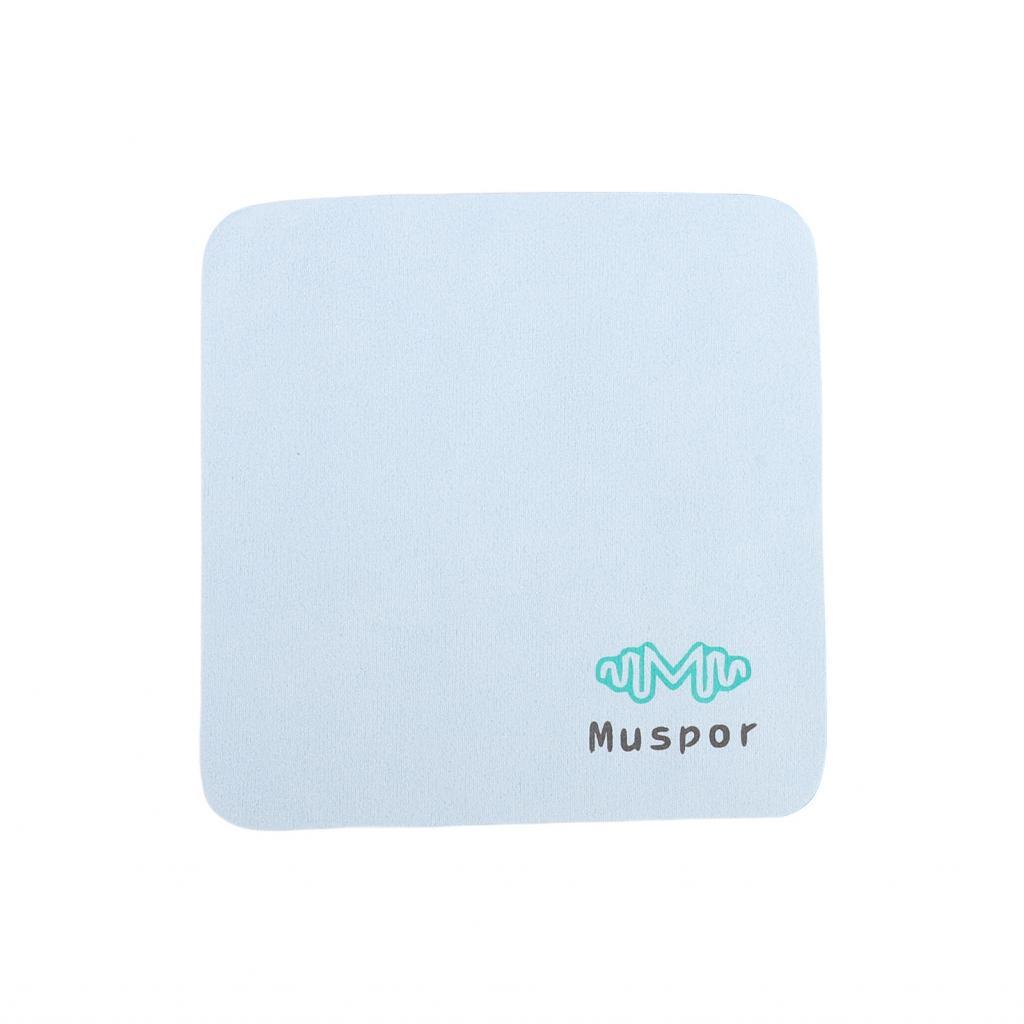 Journalfamily1-TH ชุดทำความสะอาดขลุ่ย 2 แท่งและ 6 ผ้าผ้าชามัวร์ดูดซับสำหรับ Piccolo Clarinet Recorde