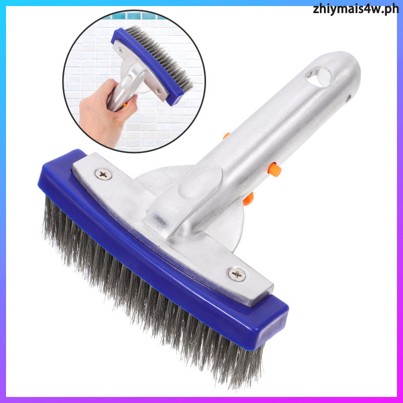 สระว่ายน้ํา Duty Heavy Brush Pools Clean แปรงลวดบํารุงรักษาทําความสะอาด zhiymais4w