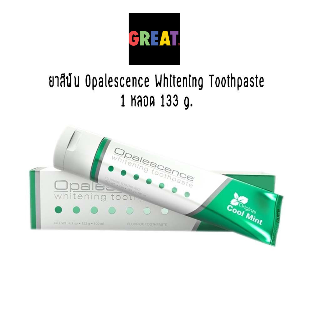 ยาสีฟัน Opalescence Whitening Toothpaste 1 หลอด (133 g.) ยาสีฟันระดับโลกจาก USA ที่ทันตแพทย์ทั่วโลกเ