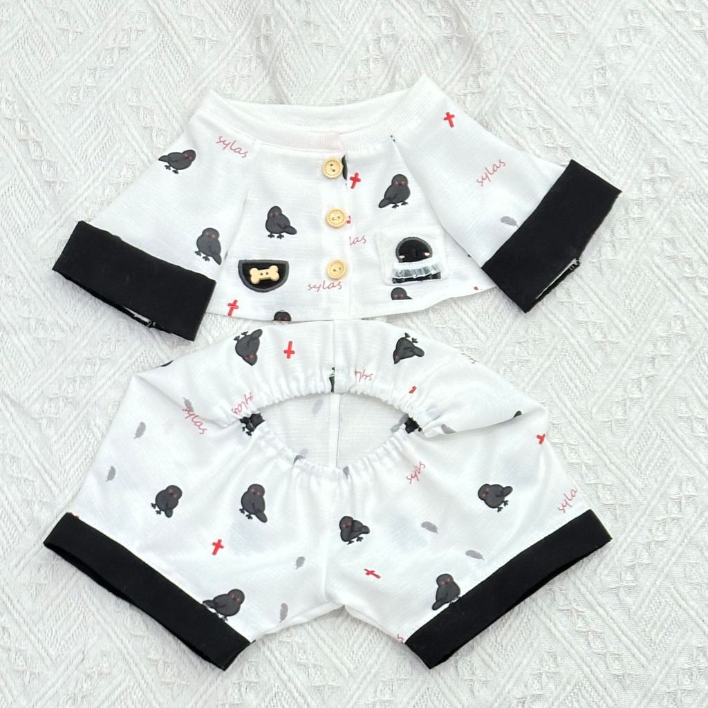 Qin Che Crow Baby Clothes 40cm Cotton Doll Baby Clothes 40cm Love and Deep Space