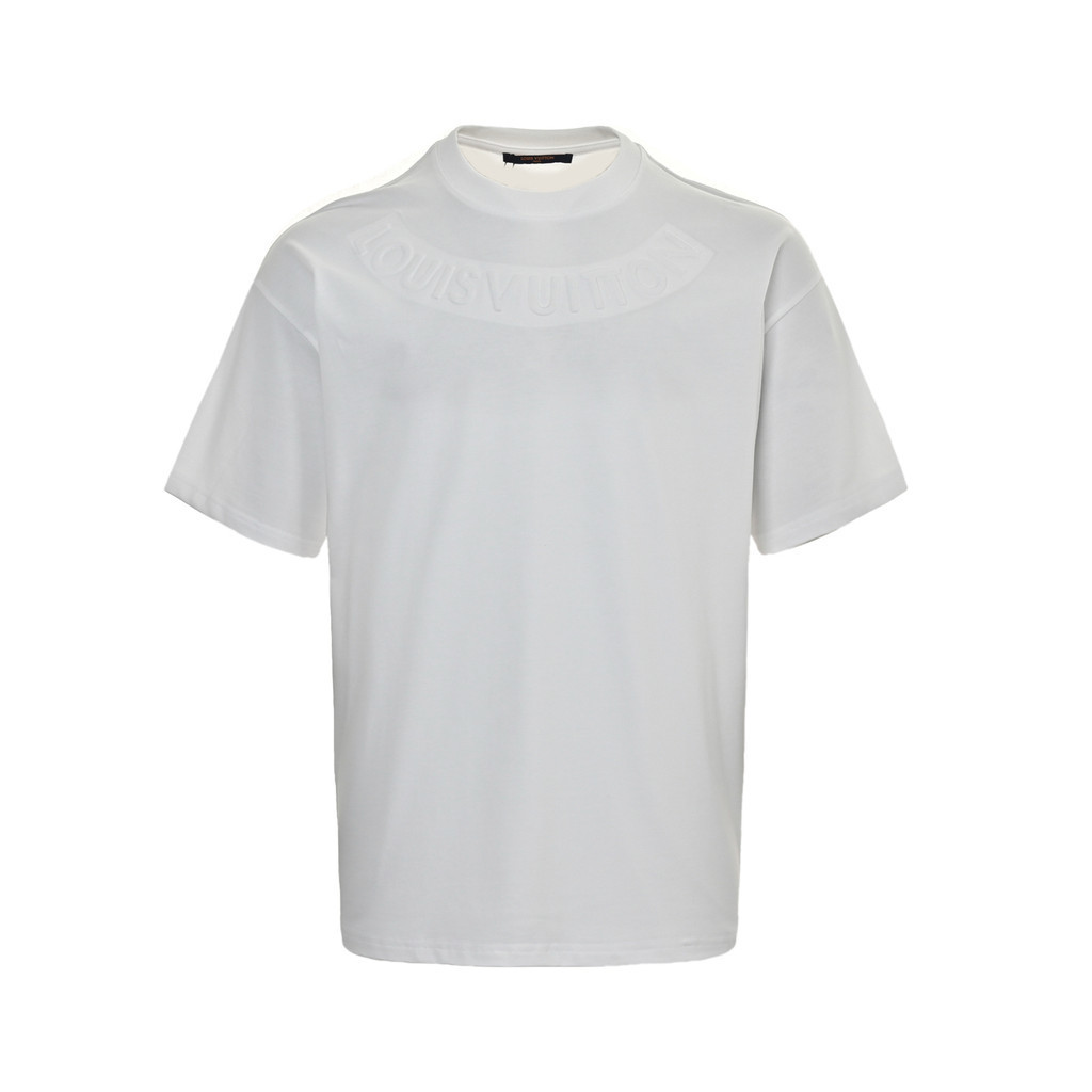 L * OUDIS VUIT#TON /L * V2026 Star Early Spring เสื้อยืดแขนสั้นสไตล์ใหม่ผู้ชายสไตล์ผู้หญิงสไตล์คู่สไ