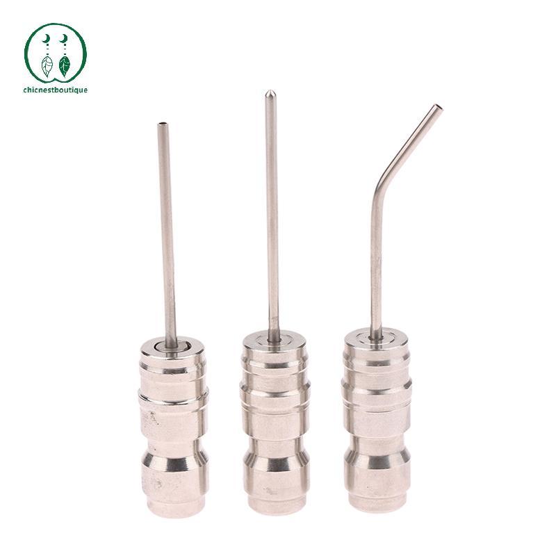 [Chicnest] 1 ชิ้นแรงดันสูงทําความสะอาดหัวฉีดเข็ม 1/4" Qui Connect Slim Design สําหรับทําความสะอาดลึก