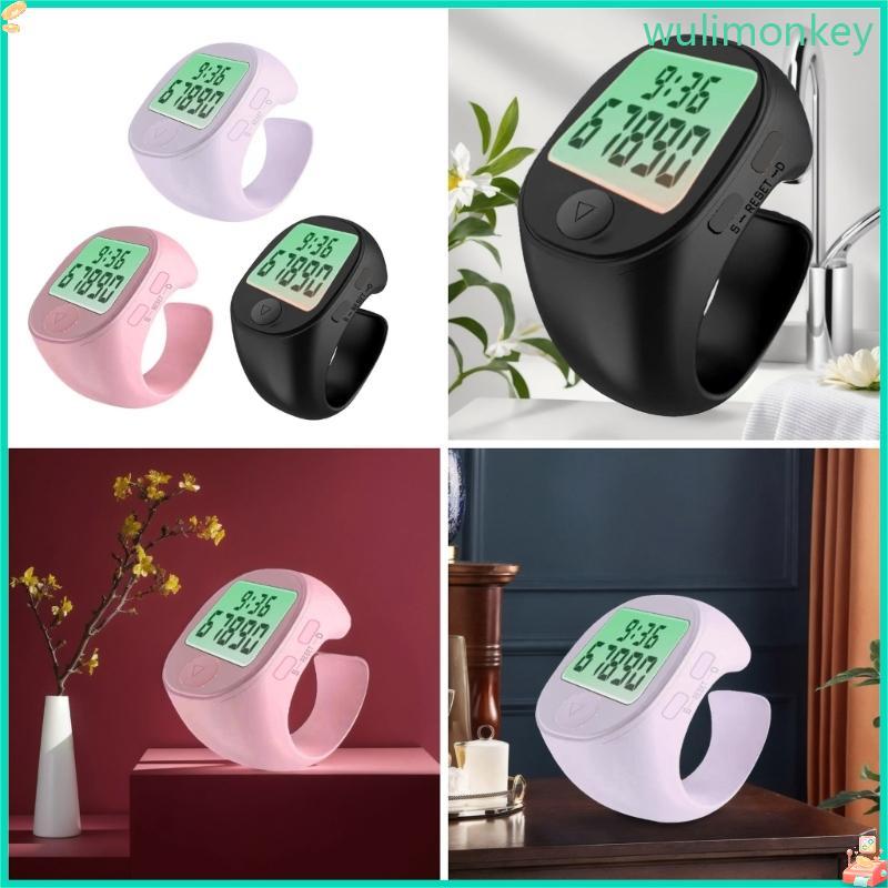 WU Digital Ring Counter 5CH ติดตามเวลาและแสดงเวลาที่แม่นยําสําหรับกิจกรรมที่โดดเด่นและจิตวิญญาณ