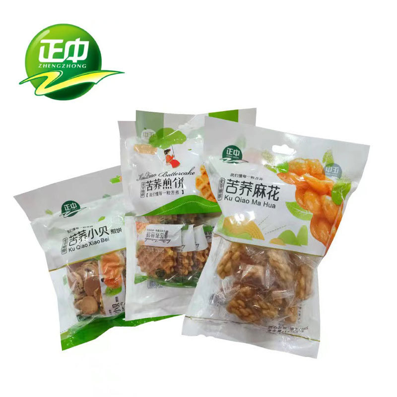 Xichang Zhengzhong Maltose Alcohol Tartarian Buckwheat Pancake Scallop Flower ไม่มีน้ําตาลอ้อย 150g 