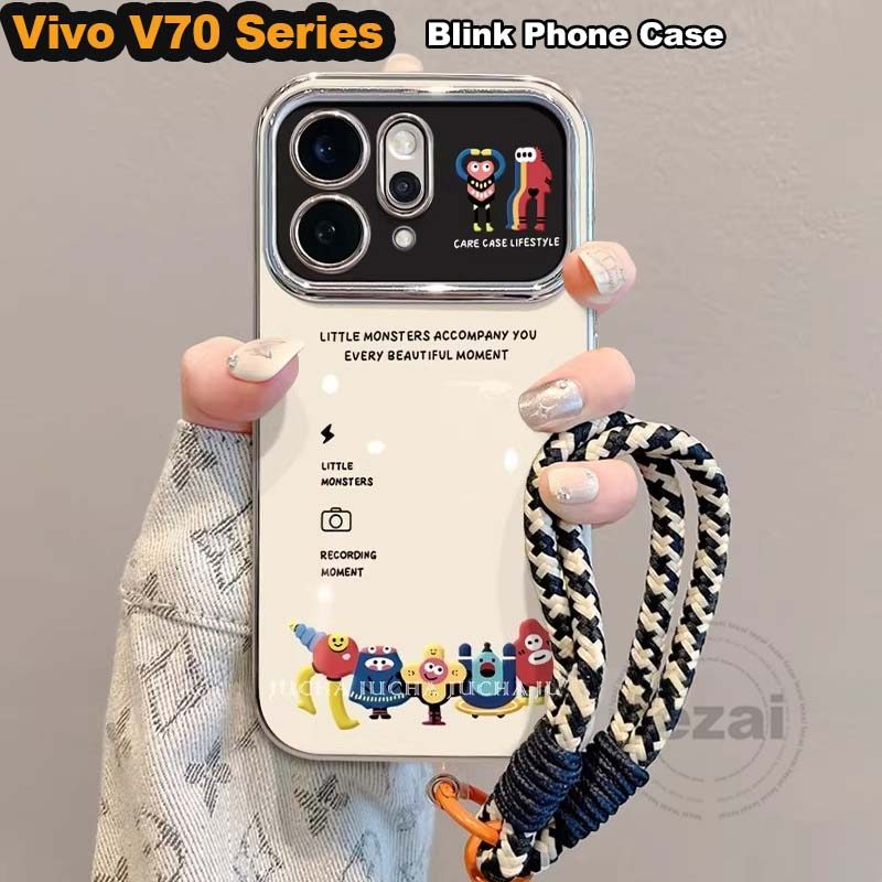 เคส Vivo V70 5G เคสโทรศัพท์กันกระแทกหรูหราดีไซน์ใหม่