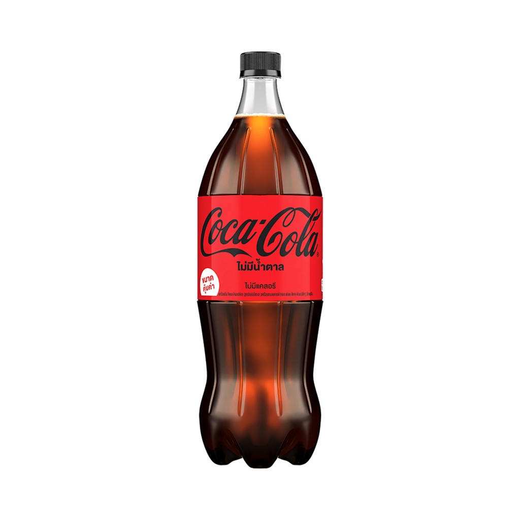 โค้กไม่มีน้ำตาล 1.95ลิตร Coke Soft Drink Zero Sugar 1.95lt. [หมายเลขบาร์โค้ด 8851959129074 ]