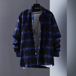 เสื้อเชิ้ตชายแขนยาวลาย-check สไตล์แฟชั่น ใส่ได้ทุกรูปแบบ