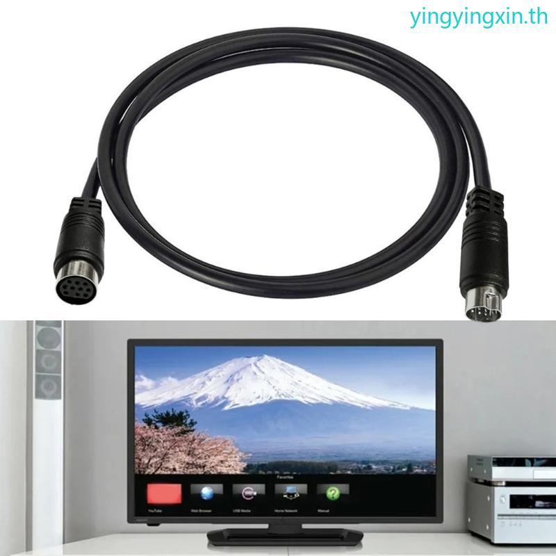 YIN 10Pin S-video Cable Male to Female for TV Projector Video Receiver กล้องวิดีโอ
