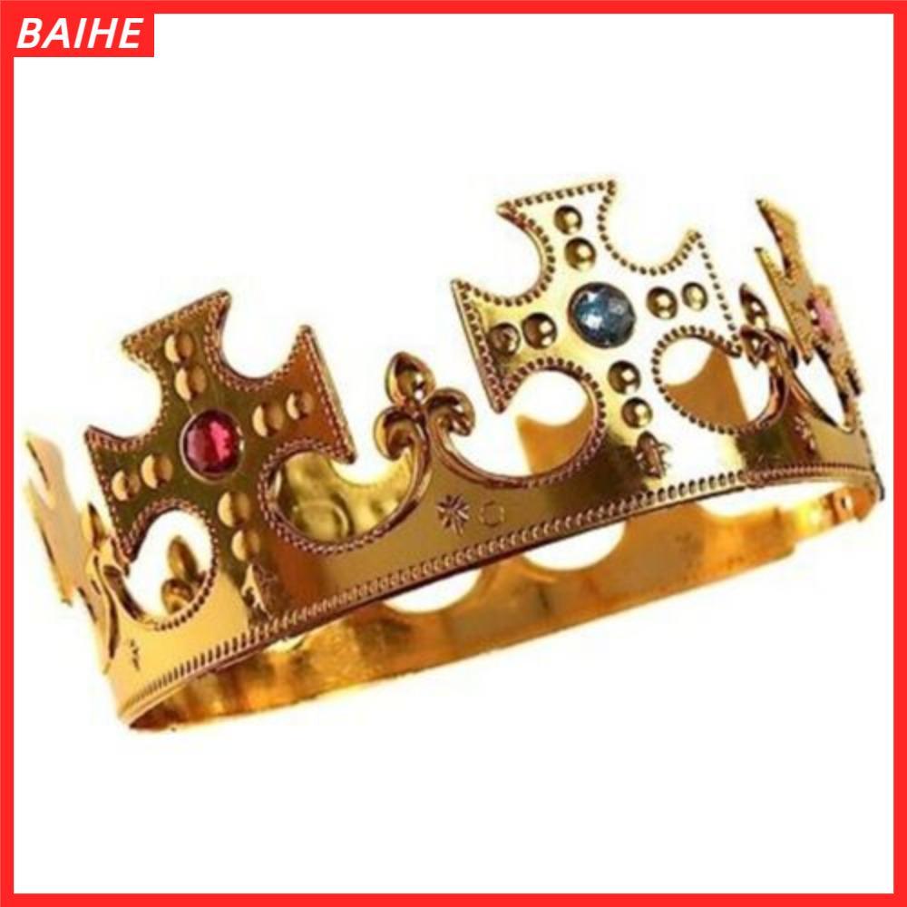 BAIHE Mens Crown Party Charles Coronation Jewelry มงกุฎเจ้าหญิง