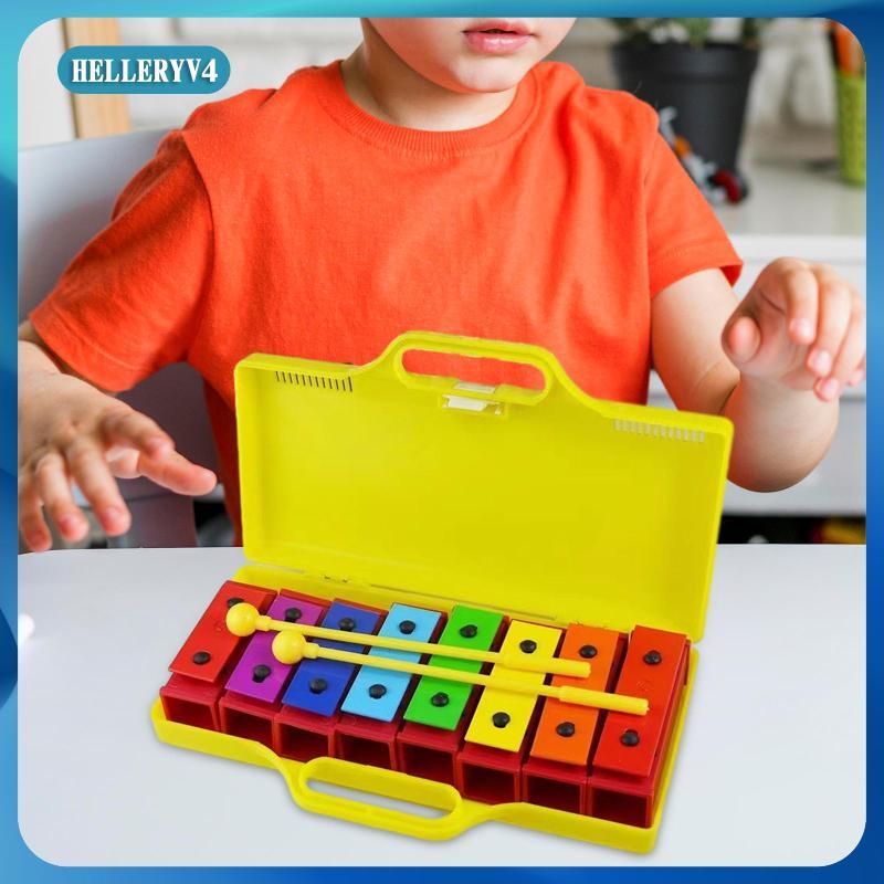 [เฮลเลอรี่วี4] Xylophone พร้อมเคสเพลงสอนอายุ 1 2 3 ปีของขวัญวันวาเลนไทน์ ราคา ถูกที่สุด ดีลบีเคเค แกลเลอรีภาพที่ 3