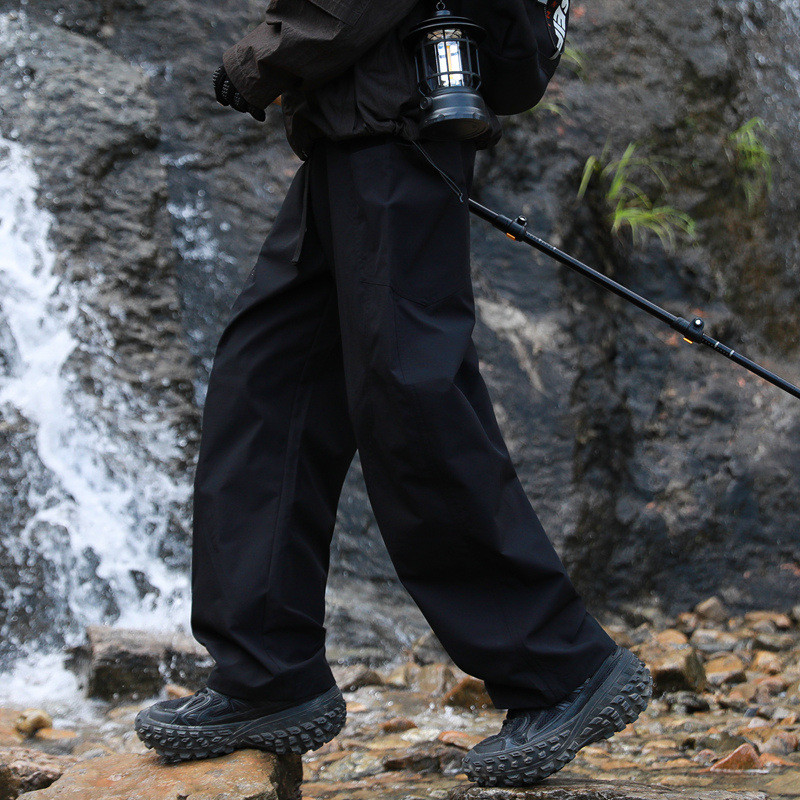 Three-Proof American-Style Outdoor Technical Trousers Men's and Women's Windproof Waterproof Mountai