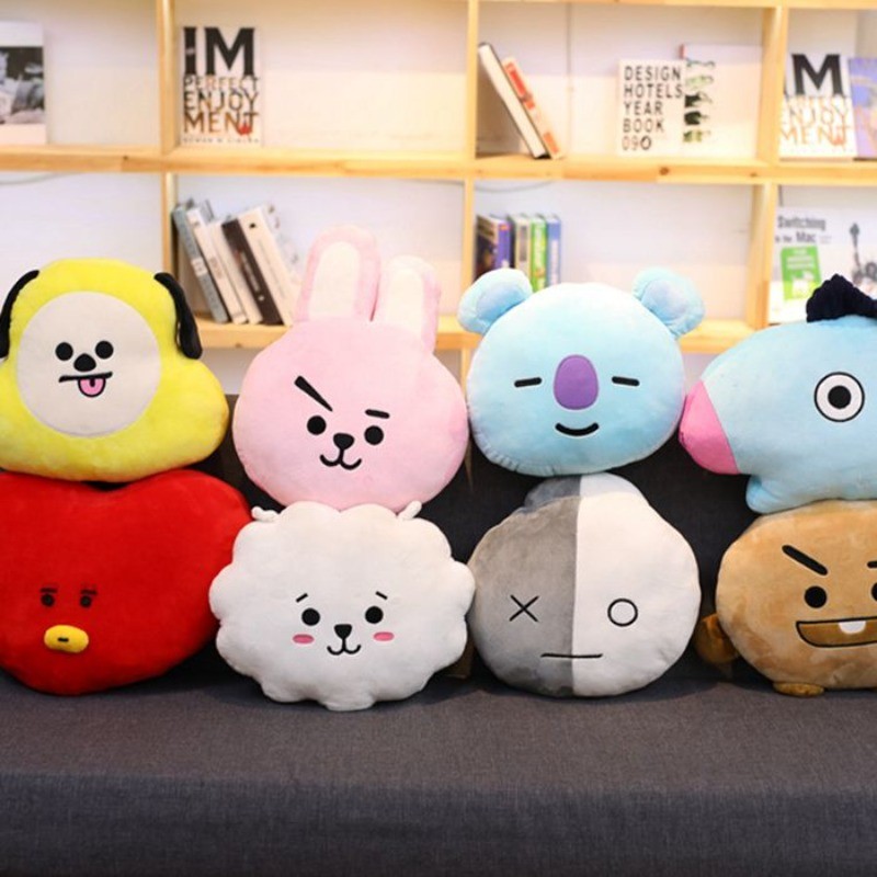 เกาหลี bt21 ตุ๊กตาขนาดใหญ่ตุ๊กตาหมอนตุ๊กตา BTS สินค้า BTS