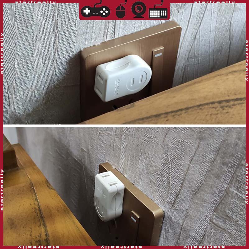 ST Outlet Saver 2 Prong Extension Adapter Plug Extender Wall Plug Adapter Great Performance