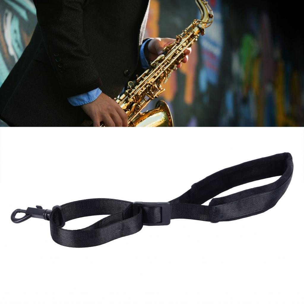 สายรัดคอแซ็กโซโฟนแบบพกพา ABS Nylon Stable Support Strap เพื่อประสิทธิภาพ