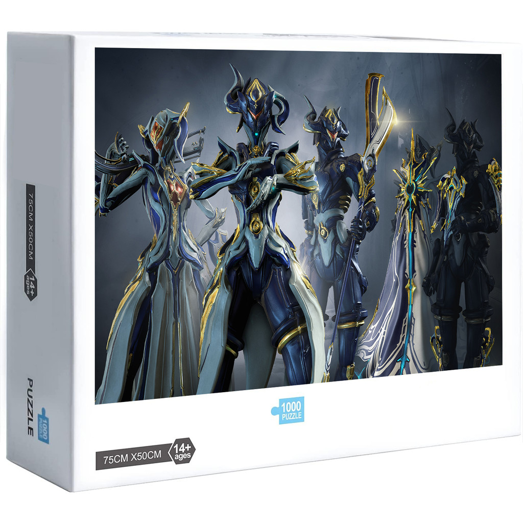 ใหม่ Equinox Warframe 300 500 1000 ชิ้นจิ๊กซอว์ปริศนาตกแต่งบ้านของขวัญเกม Y
