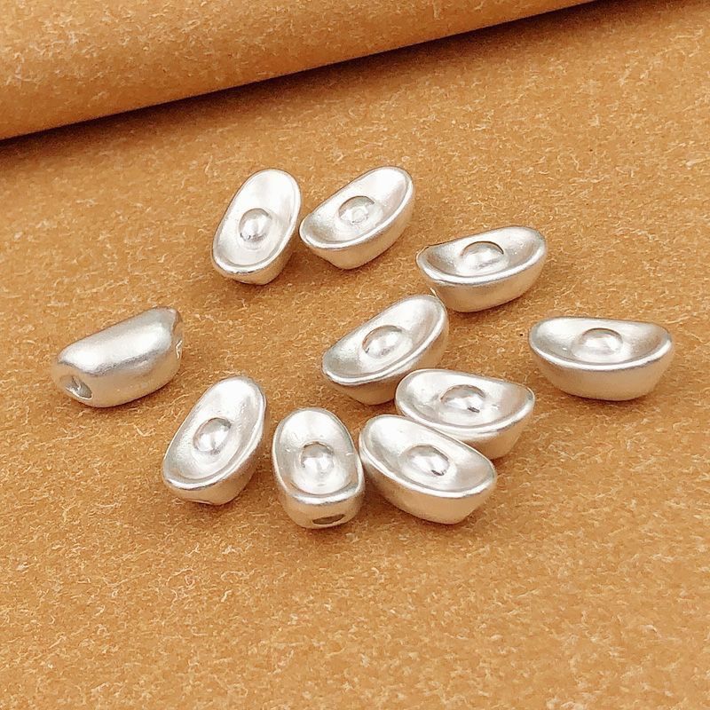 C เงินแท้ 999 เงินสเตอร์ลิง Ingot Solid Small Ingot Silver Ingot เงินของขวัญ DIY เงินอุปกรณ์เสริมสร้