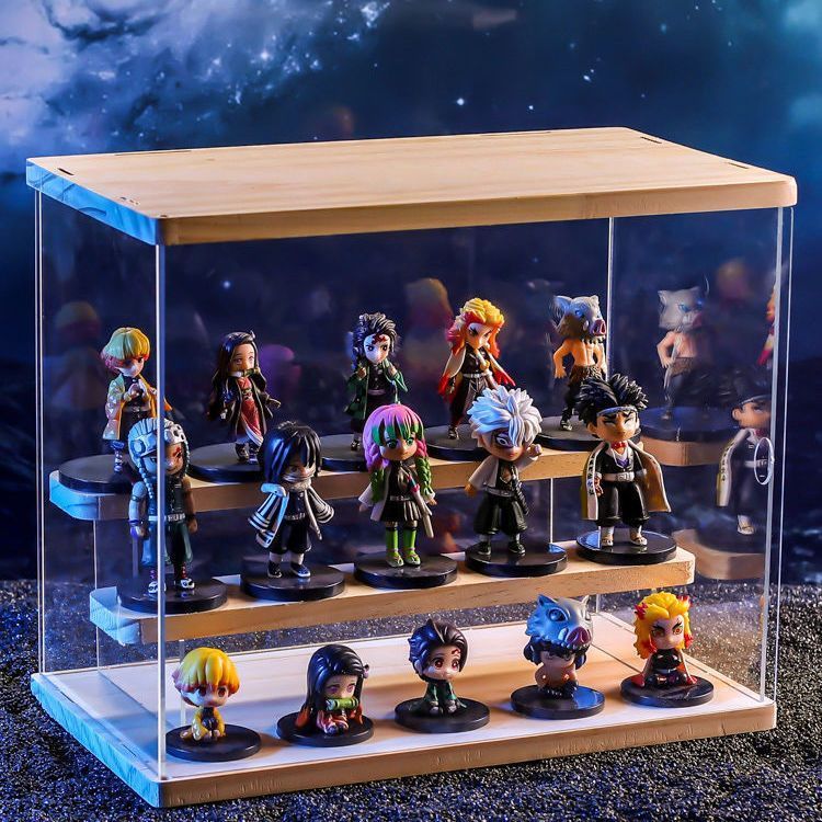 【Fast shipping】Demon Slayer: Q-Version Sitting Pose Collection Figure Nezuko, Zenitsu, Tanjiro, Inos