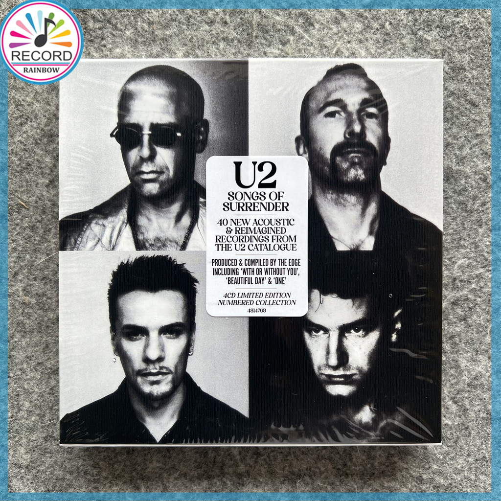 U2 Songs Of Surrender Original 4CD Album [Sealed] Brand New TH2