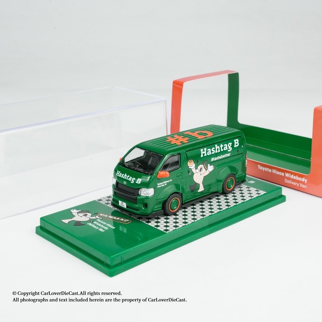 TW 1: 64 Toyota Toyota Hiace Widebody Hashtag B Special Edition Hong Kong Sea Lion Joint Limited All