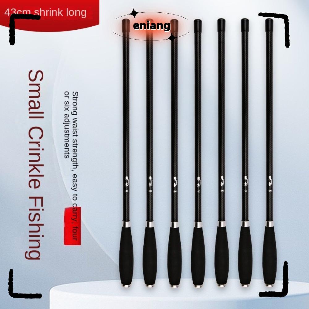 ENIANG เบ็ดตกปลาชุดเต็ม, ชุดเบ็ดตกปลาแบบกล้องส่องทางไกล, เด็กคาร์บอน Fibre Spincast รอกตกปลาแก้ว Fib