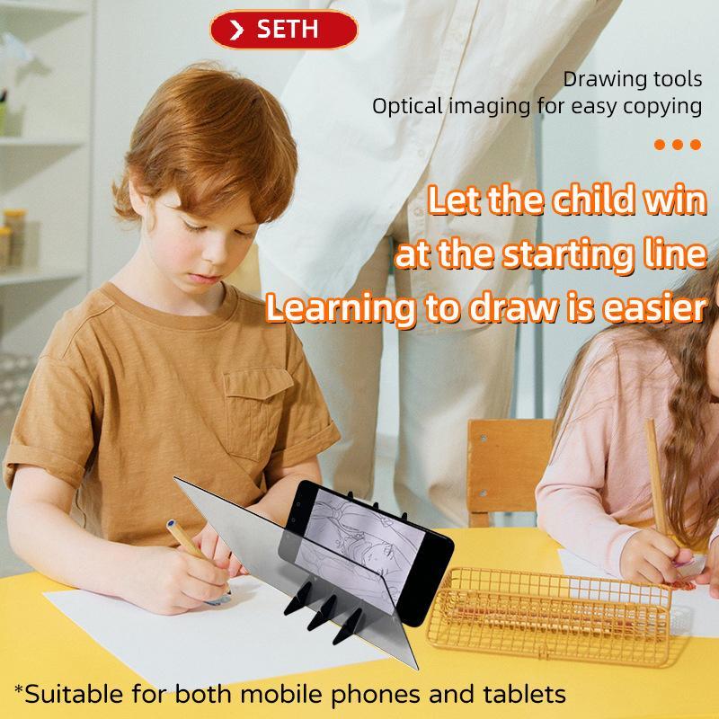 SETH Optical Clear Drawing Board, Portable Optical Tracing Board Image Draw Board Tracing Drawing Pr
