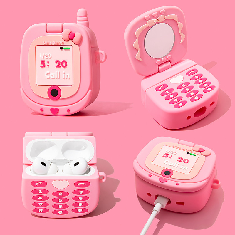 เคสกระจกสําหรับ AirPods1/2/3/Pro/Pro2/Pro3 เคสซิลิโคนอ่อนนุ่ม
