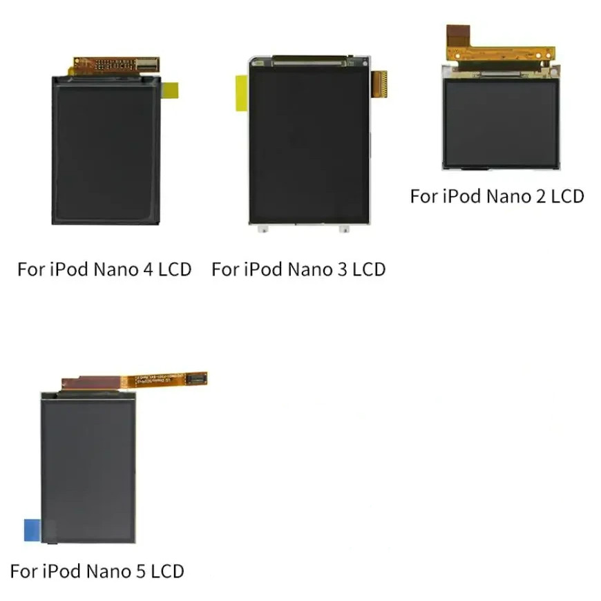 สําหรับ iPod Nano 5 รุ่นจอแสดงผล LCD อะไหล่สําหรับ iPod Nano 2 3 4 5 หน้าจอ LCD