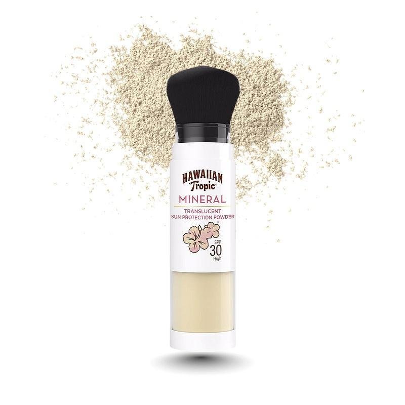Hawaiian Tropic - Mineral Translucent Powder Brush SPF30 Lightweight Makeup