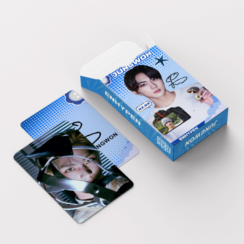30-96 ชิ้น/กล่อง EN JUNGWON THE SIN VANISH Lomo การ์ด 2026 SEASONS GREETINGS 5th Anniversary สติ๊กเก