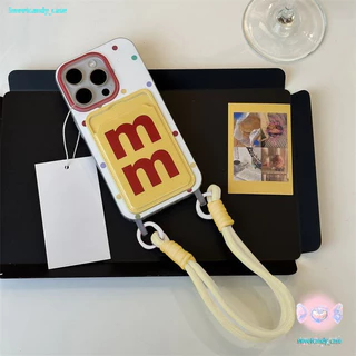 ส่งของเร็ว เคสสำหรับไอโฟน17 ลายไฮโซน่ารัก เคสช่องใส่การ์ดสายข้อมือ For iPhone17 16 11 12 13PROMAX 14 15PLUS 7/8 SE2 XSXR