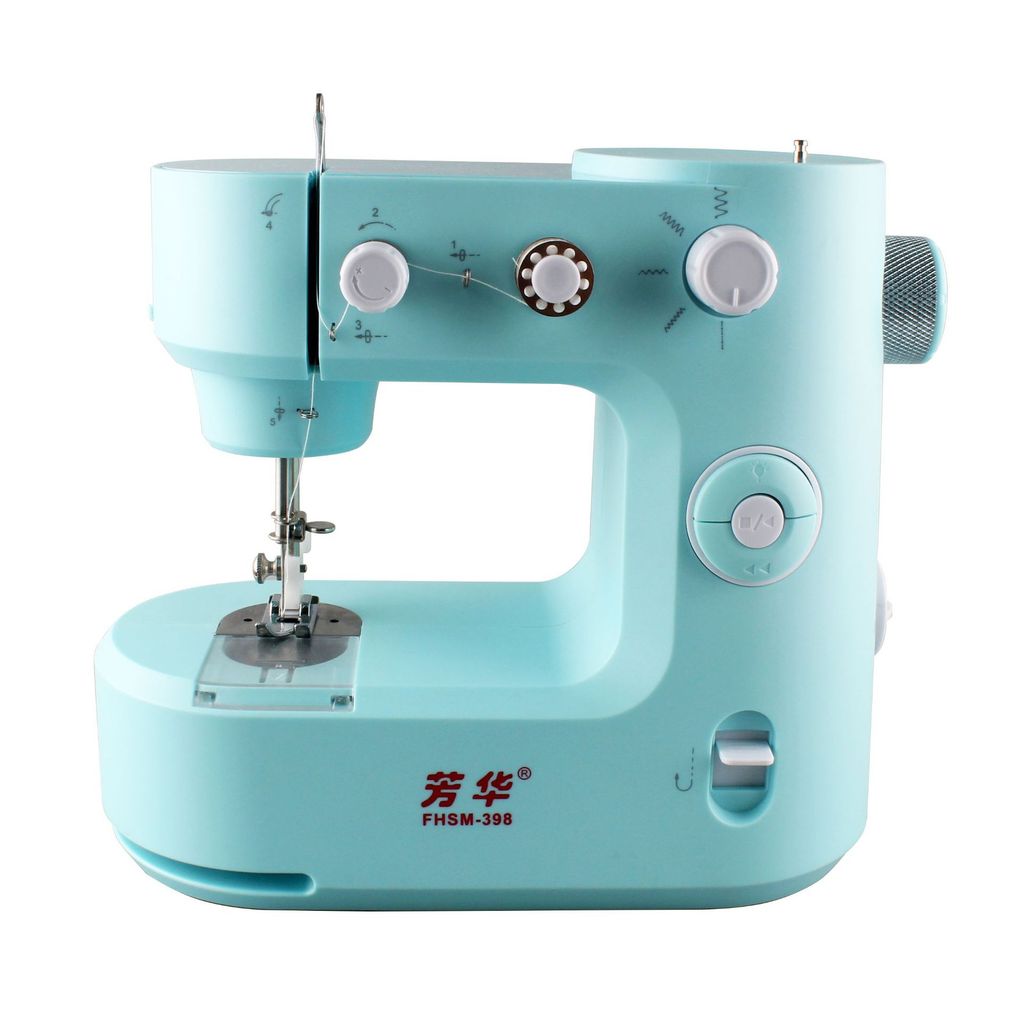 ด้ายจักรเย็บผ้า Trace 5 จักรเย็บผ้ามัลติฟังก์ชั่น fhsm-398 Mini Fragrant Seaming แบบพกพาในครัวเรือน 