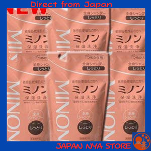 MINON Medicated Whole Body Shampoo ชนิดชุ่มชื้น แบบเติม – สูตรอ่อนโยนสำหรับผิวแห้ง บำรุงให้ผิวนุ่ม (