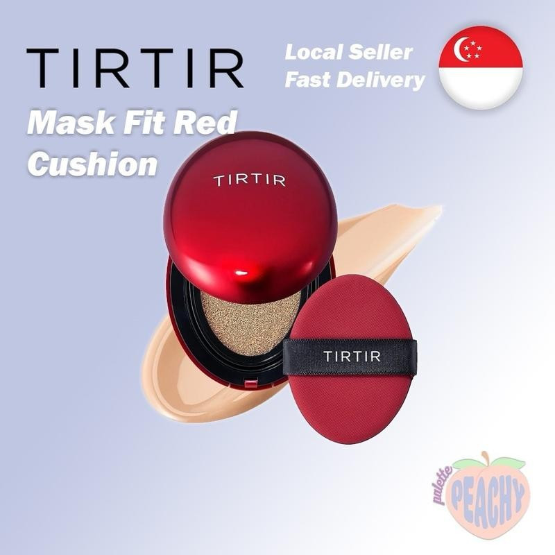 [TIRTIR] Mask Fit Red TirTir Cushion Foundation - Mid-Coverage - Semi Glow - Matte Long-lasting Make