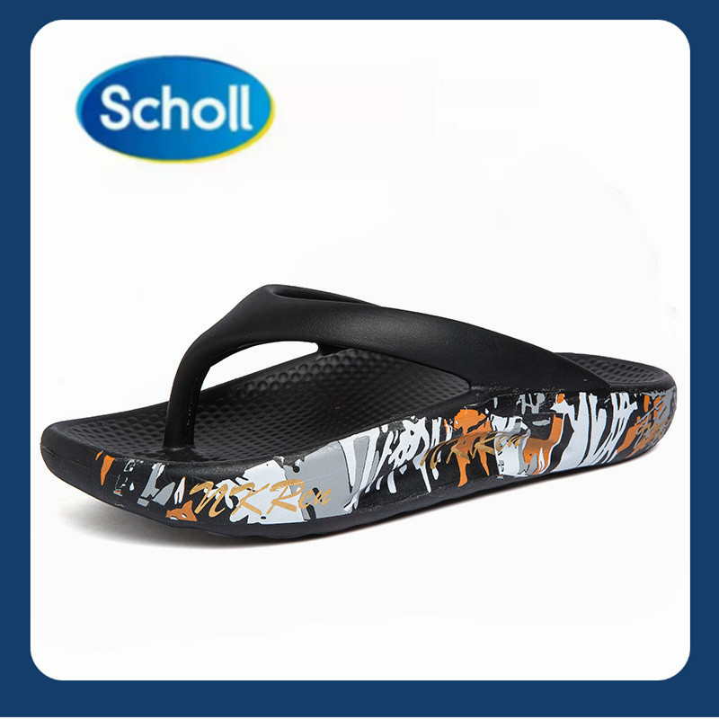 รองเท้าผู้ชาย Scholl รองเท้า Scholl ผู้ชาย Scholl sandal บุรุษสุภาพสตรีรองเท้า รองเท้าส้นแบน รองเท้า
