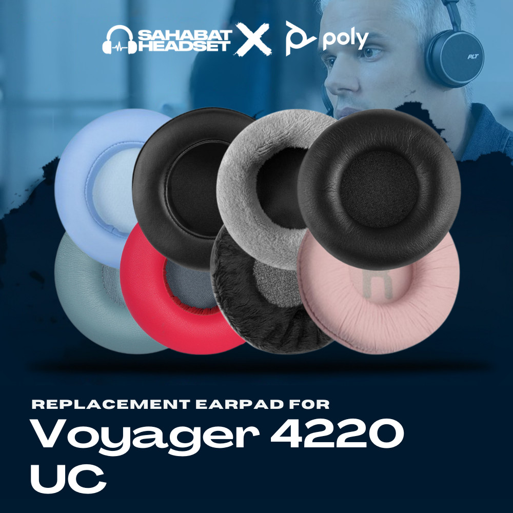 Earpad Earcup Ear Cushion Plantronics Poly Voyager 4220 UC Foam