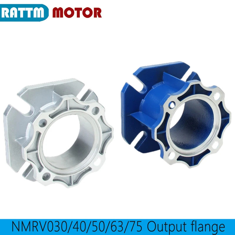 RV ลดหน้าแปลนเอาต์พุต NMRV หนอนเกียร์ลดด้านข้างการเชื่อมต่อหน้าแปลนลดอุปกรณ์เสริมสําหรับ RV30 RV40 R