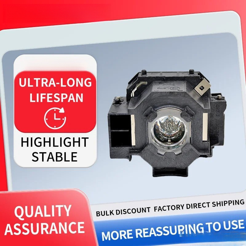 ELPLP41 ELPLP42 สําหรับ Epson EMP-X6 EX21 EX30 EX50 EX70 H283A H283B H284A H28 EB-410WE EMP-280 EMP-