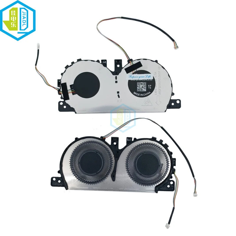 พัดลมระบายความร้อน CPU คอมพิวเตอร์สําหรับ Lenovo โยคะ C740-15IML C740-15 DFS1507053H0T 5H40S19962 แล