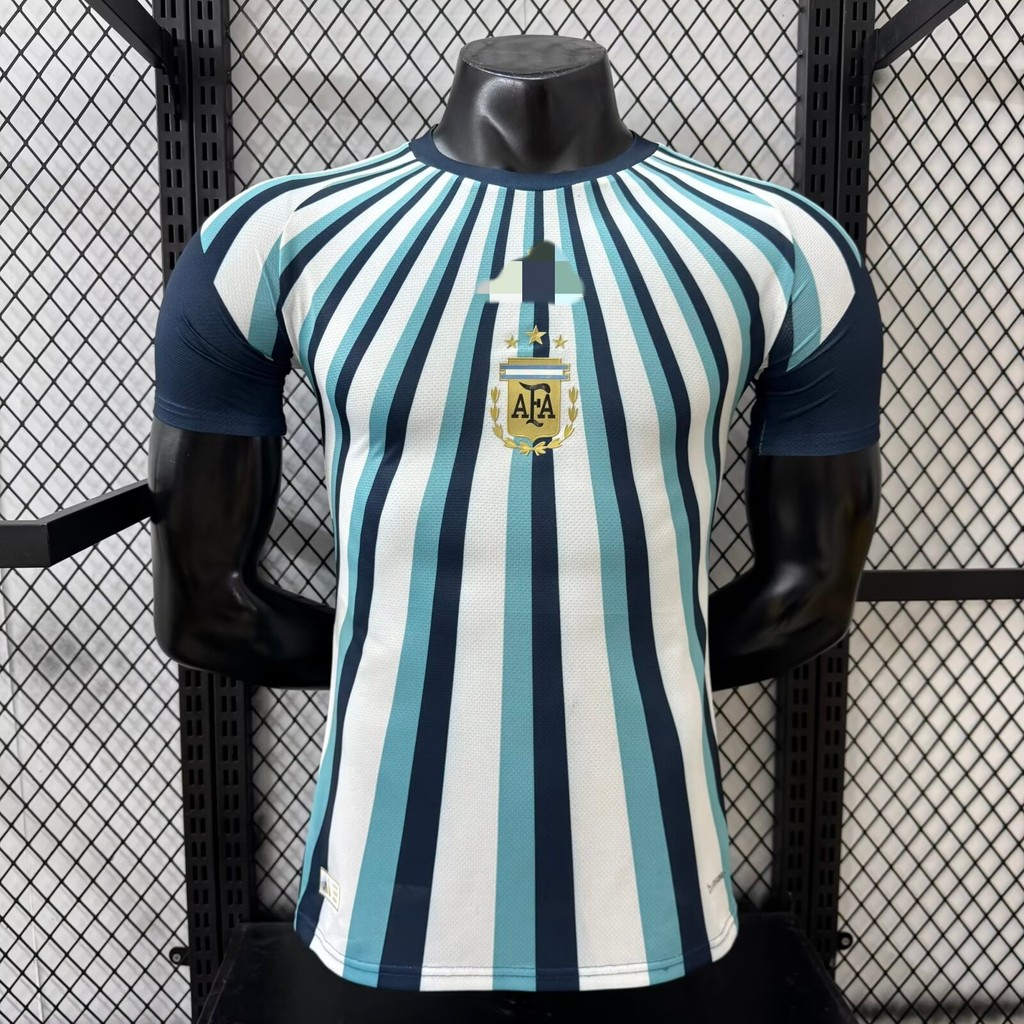 [Player Edition] เสื้อยืดฟุตบอลผู้ชาย Argentina Short Sleeve Player Edition สําหรับ 2026 Season