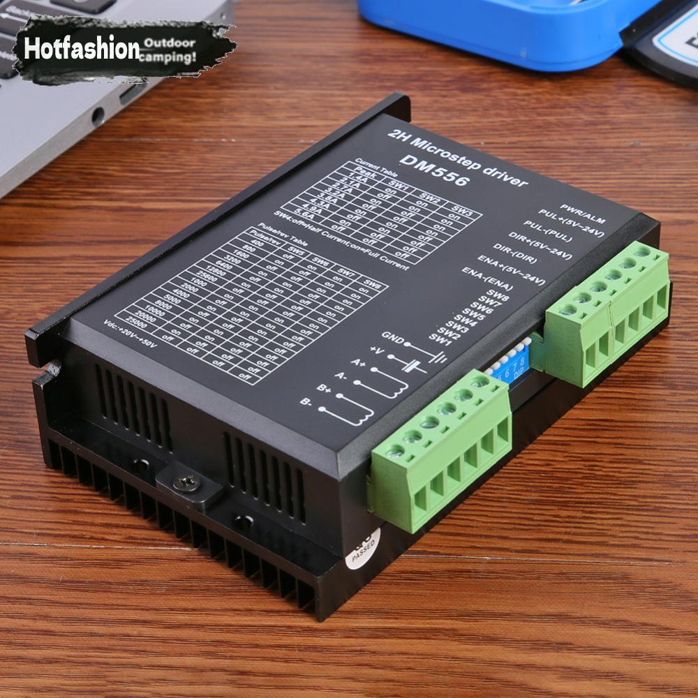 DM556 Stepper Motor Driver 2-Phas Digital Stepper Motor Driver สําหรับ Nema 23 สําหรับ Nema 23 34 St