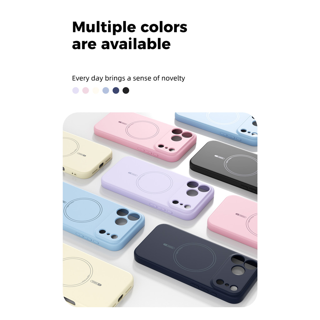 สําหรับ Xiaomi 17Pro Max Ultra Thin ปลอดภัยซิลิโคน Anti-crack Cover,สําหรับ Xiaomi 17 Pro Megnetic S