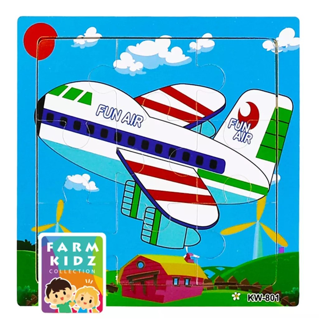 (REDMONZTER) : FK3-Wooden Puzzle A KW-801