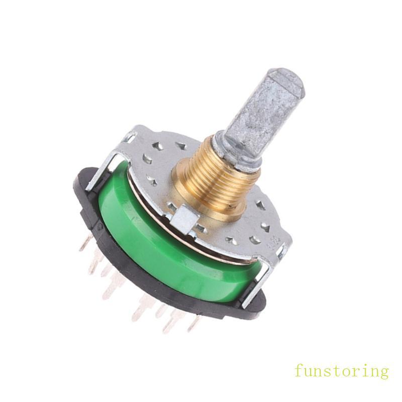 FUN Rotary Switcher 4 Rod 12 ตําแหน่งเครื่องขยายเสียง 1050R 2000 เสียง SRRM1C7800