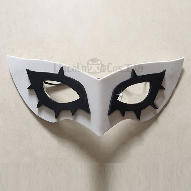 Biamoxer Persona 5 Joker หน้ากากคอสเพลย์ Eva หน้ากากฮาโลวีนเล่นบทบาท PropZX