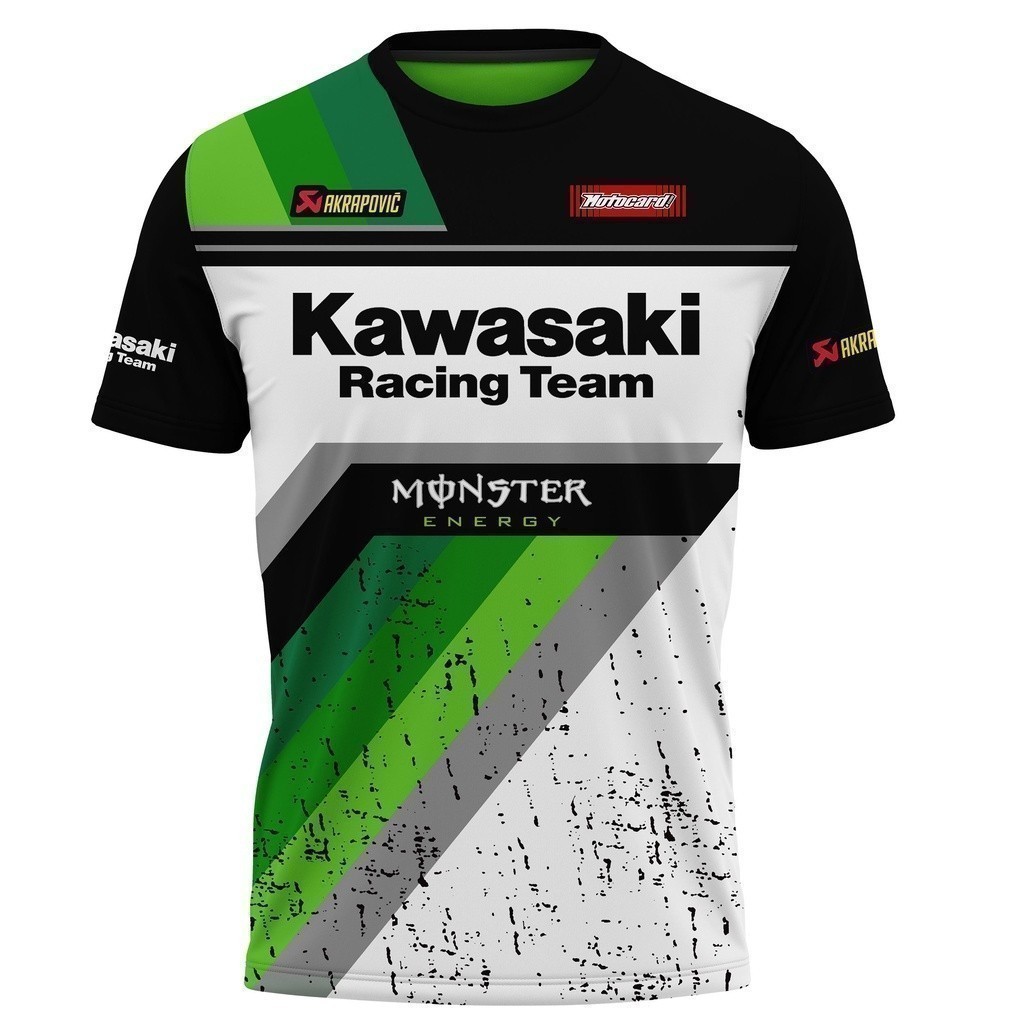 แฟชั่น 2026 เสื้อยืด Kawasaki [UNK] Handmade ความละเอียดสูงพิมพ์พัดลมเสื้อยืด [UNK] เสื้อยืดแรงบันดา