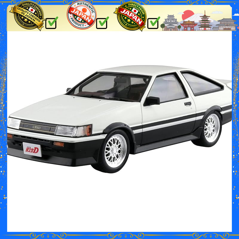 Aoshima Cultural Educational Material Co., Ltd. Initial D No. 13 Wataru Akiyama AE86 Levin 1/24 Scal