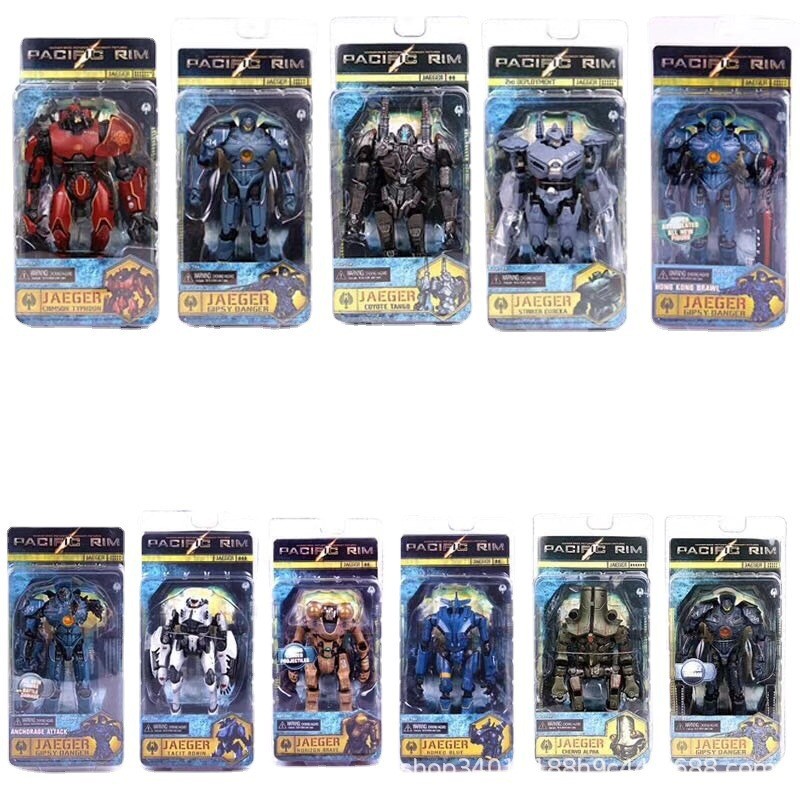 NECA Action Figure Pacific Rim Gipsy Avenger Danger Robot Mecha Collection ของเล่นเด็ก