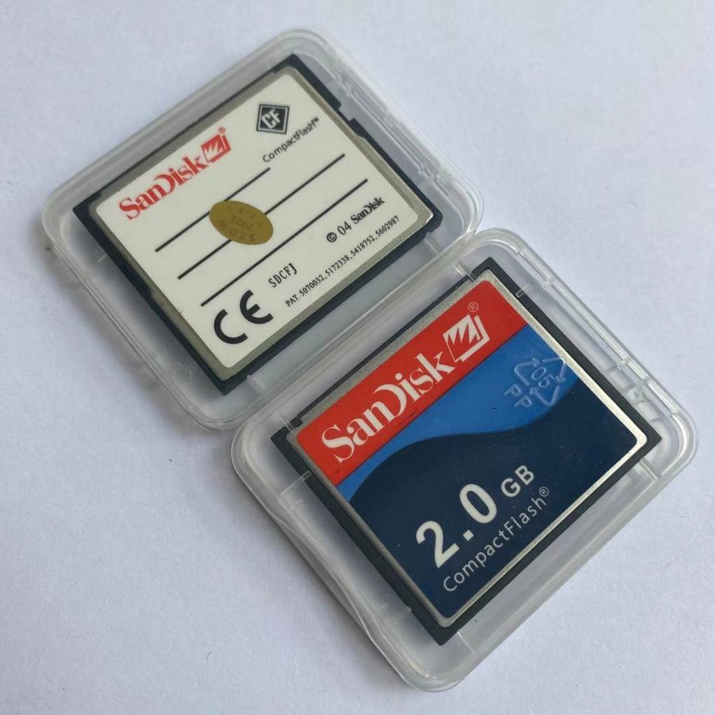 sd card sdcard แท้ Sandisk Sandisk CF2GB เกรดอุตสาหกรรม CF การ์ด CNC เครื่องมือเครื่องมิลลิ่งเตียง S